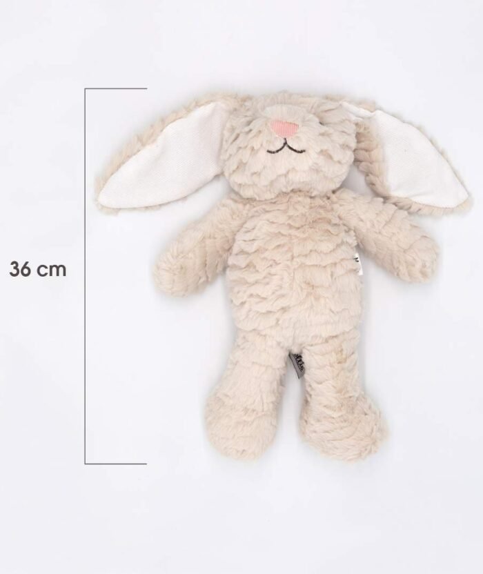 Mollis Hase Kuscheltier Baby (36cm groß) – Whes Stofftier für Kinder & Babys – Kuschelhase – Bild 4