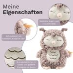 Steiff Kuscheltier Ollie Eule, Süßes Stofftier, Jungen, Mädchen & Babys ab 0 Monaten, Friends, Plüschtierm, Beige – Bild 5